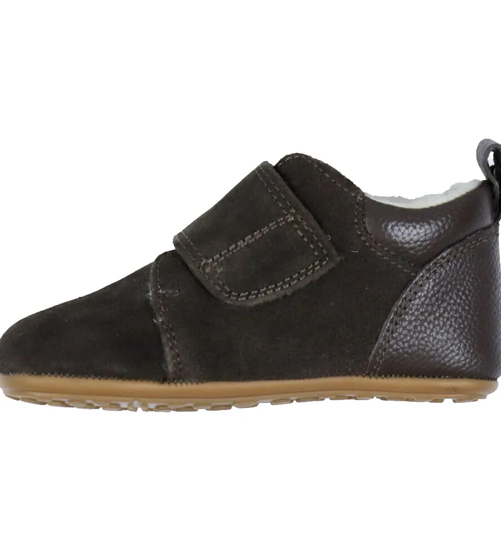 Bundgaard Hjemmesko*Hjemmesko - Wide fit - Teddy - Dark Brown