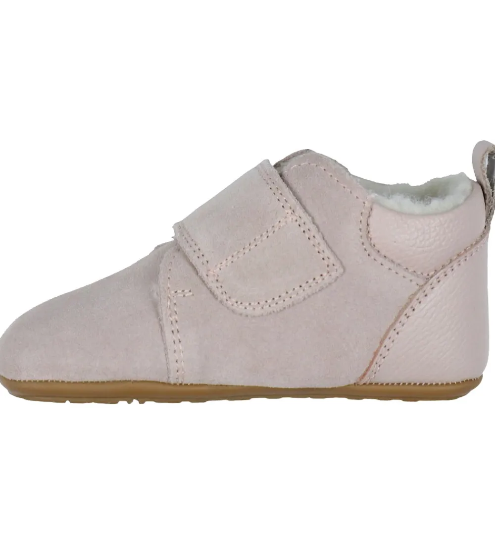 Bundgaard Hjemmesko*Hjemmesko - Wide fit - Teddy - Old Rose