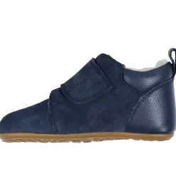 Hjemmesko-Bundgaard Hjemmesko - Wide Fit - Teddy Navy - Blue