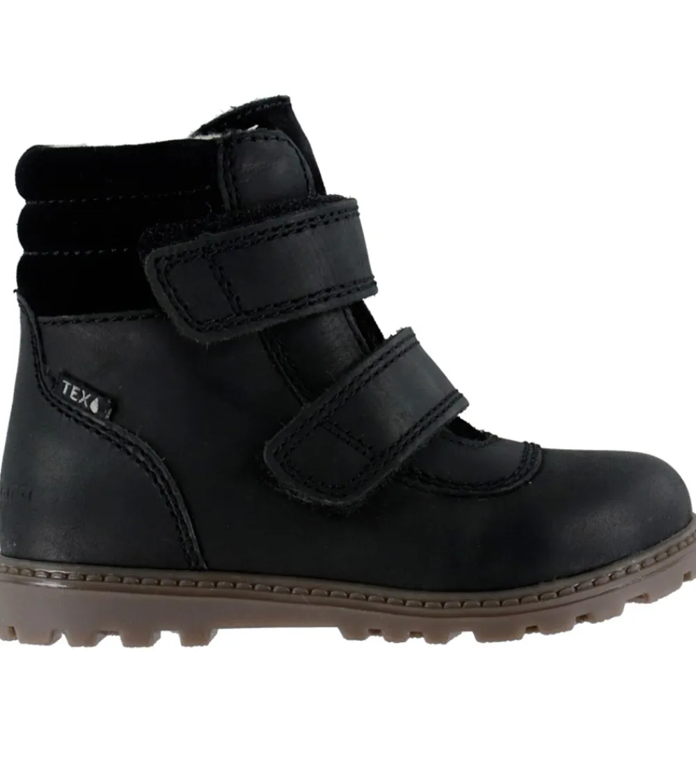 Vinterstøvler-Bundgaard Vinterstøvler - Tex - Tokker - Wide Fit - Sort