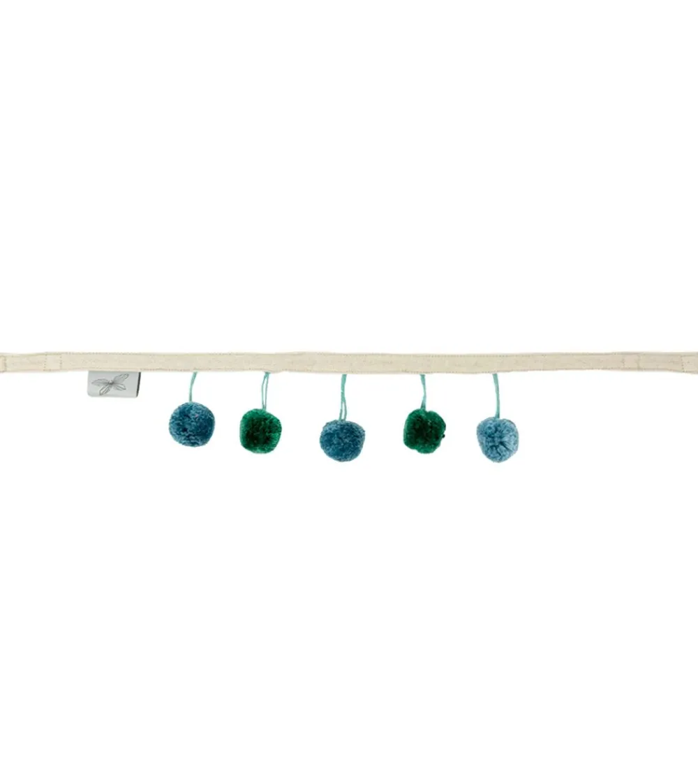 by ASTRUP Barnevognskæder*Barnevognskæde - PomPon - Blue
