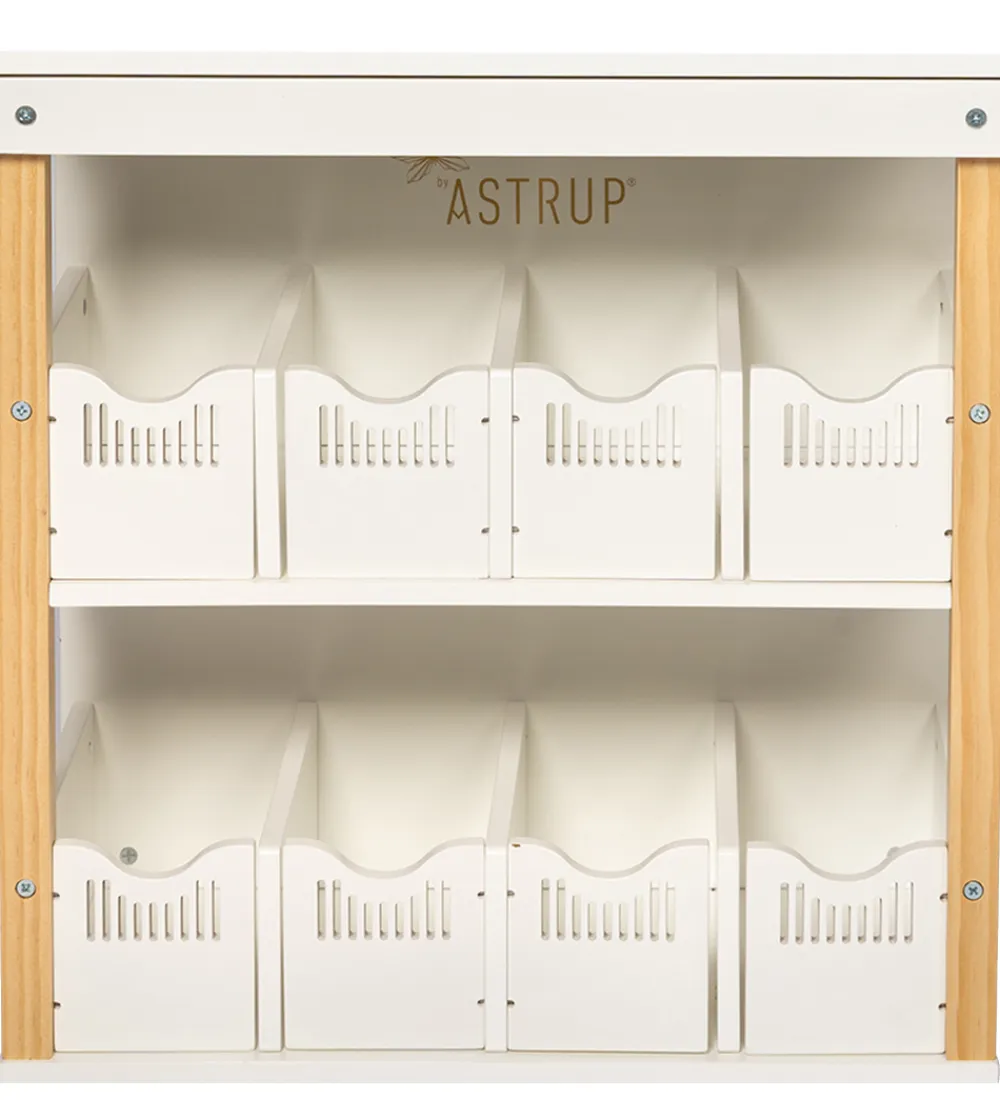 Kæpheste-by ASTRUP Hestebokse Til Væg - Træ