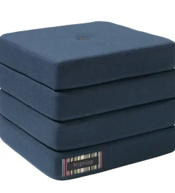 by KlipKlap Madrasser*Foldemadras - 4 Fold - 100x100 cm - Dark Blue/Black