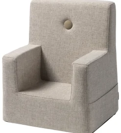 by KlipKlap Stole*Lænestol - Kids Chair - 43x43x50 cm - Beige m. Sand