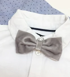 Slips Og Butterfly|Jakkesæt Og Blazers-By Stær Butterfly - Velour - Grå