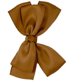 Hårbånd-By Stær Dåbsbånd m. Sløjfe - Satin - Double Bow - Golden Br