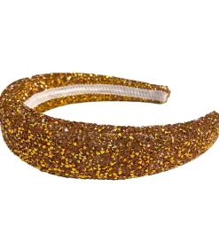 Hårbøjler-By Stær Hårbøjle - Lin - Glitter - Rust/Guld