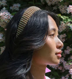 Hårbøjler-By Stær Hårbøjle - Malisse - Råhvid/Gylden