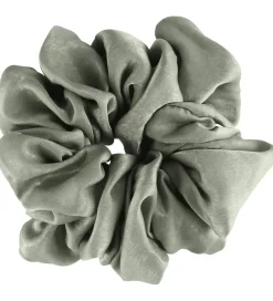By Stær Scrunchies|Hårelastikker*Scrunchie - Isabella - Støvet Grøn