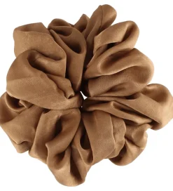 Scrunchies|Hårelastikker-By Stær Scrunchie - Isabella - Gylden Brun