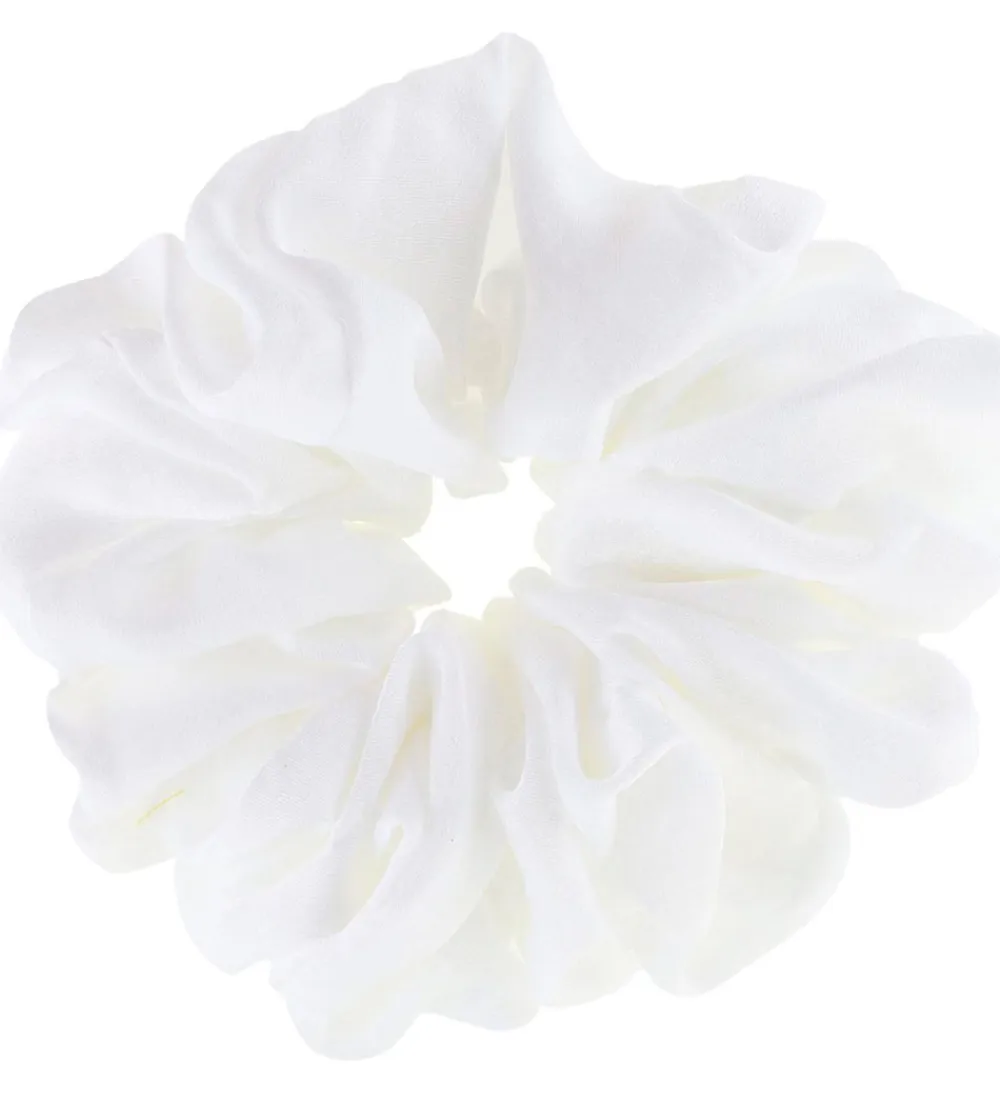 Scrunchies-By Stær Scrunchie - Isabella - 18 cm - Hvid