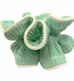 Scrunchies-By Stær Scrunchie - Lilje - Støvet Mint
