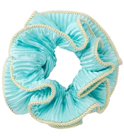 By Stær Scrunchies*Scrunchie - Lilje - Lyseblå Satin