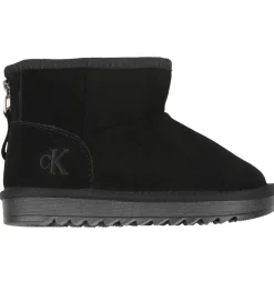 Bamsestøvler-Calvin Klein Bamsestøvler - Fur Boot - Sort