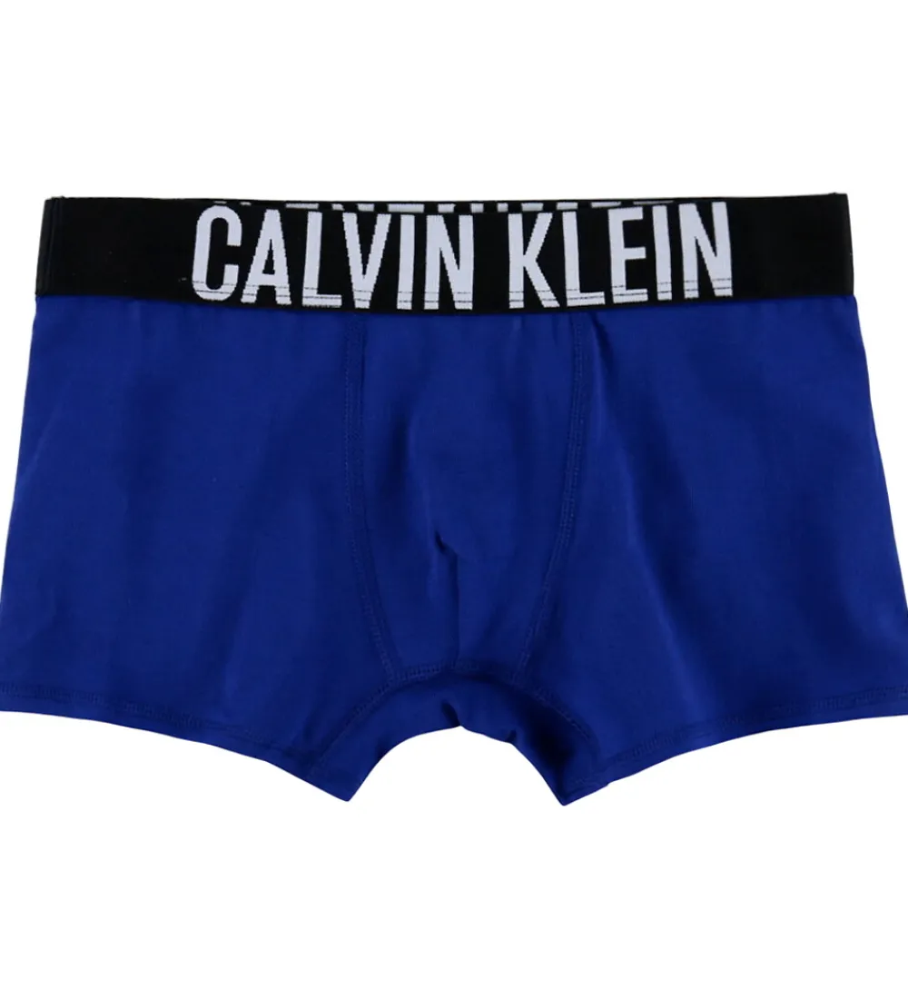Undertøj-Calvin Klein Boxershorts - 2-pak - Bold Blue/PVH Black