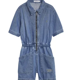 Buksedragter-Calvin Klein Buksedragt - Soft Denim - Light Denim