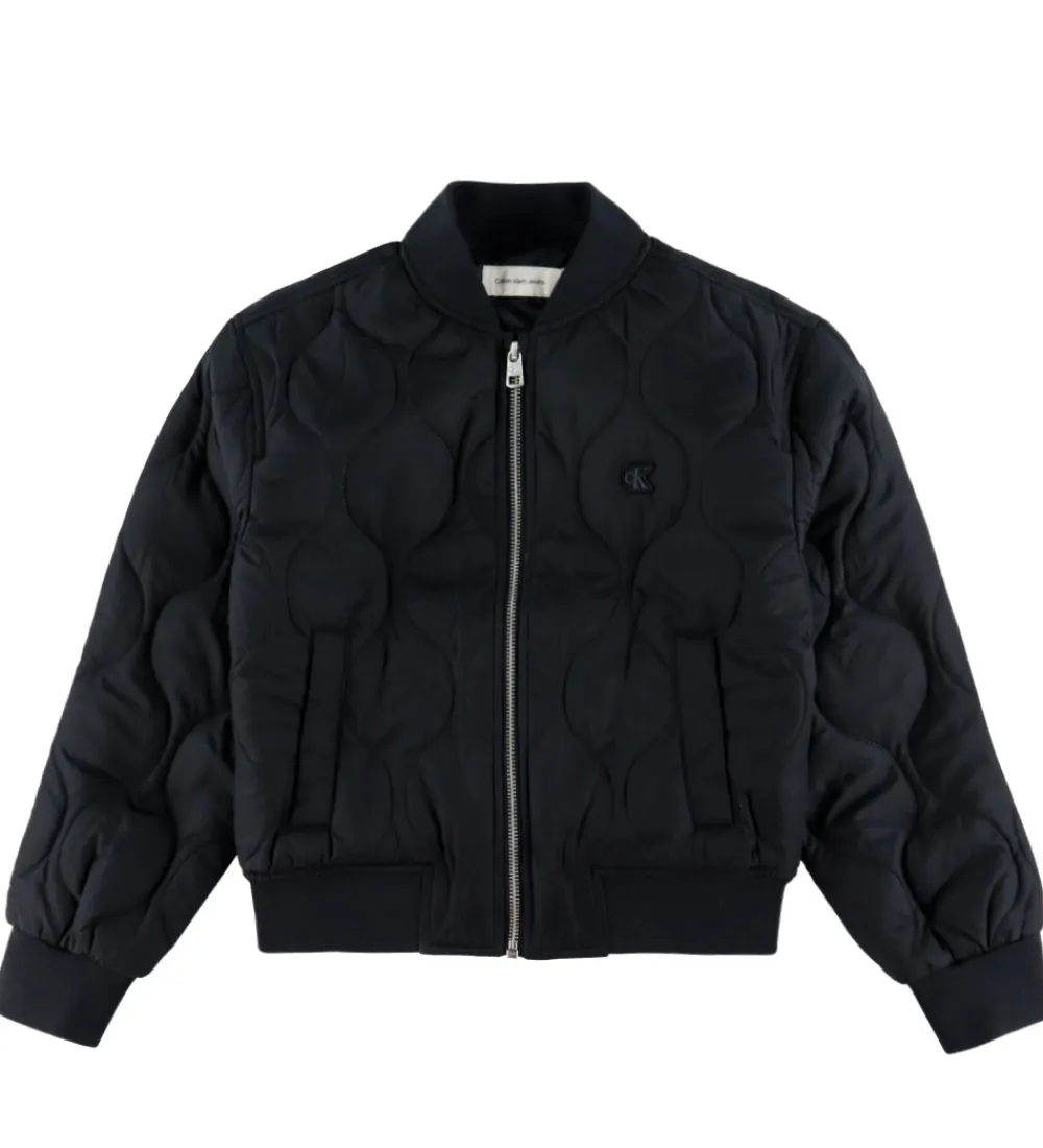 Calvin Klein Overgangsjakker*Dynejakke - Quilted - Sort