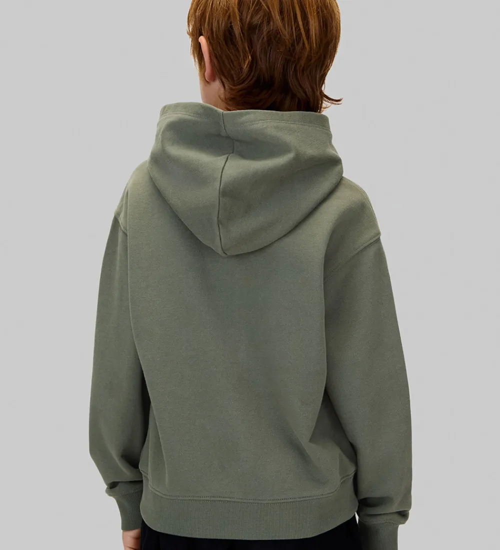 Calvin Klein Hættetrøjer*Hættetrøje - Color Logo - Thyme Green