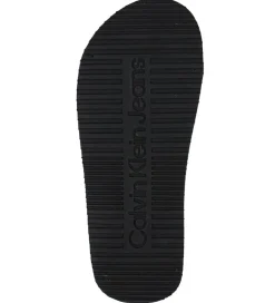 Calvin Klein Klipklappere*Klipklapper - Logo Print - Sort