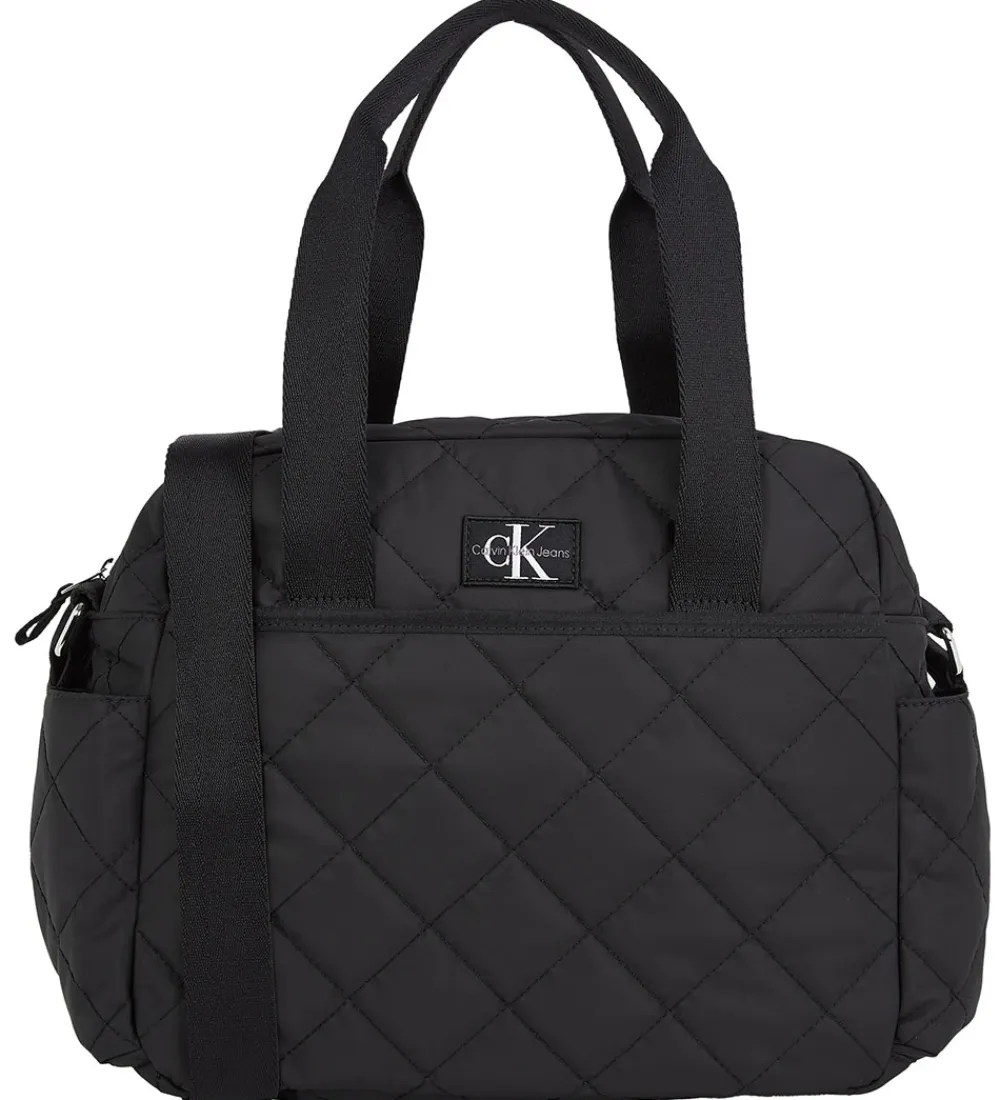 Calvin Klein Pusletid|Pusletasker*Pusletaske - Quiltet - Ck Black