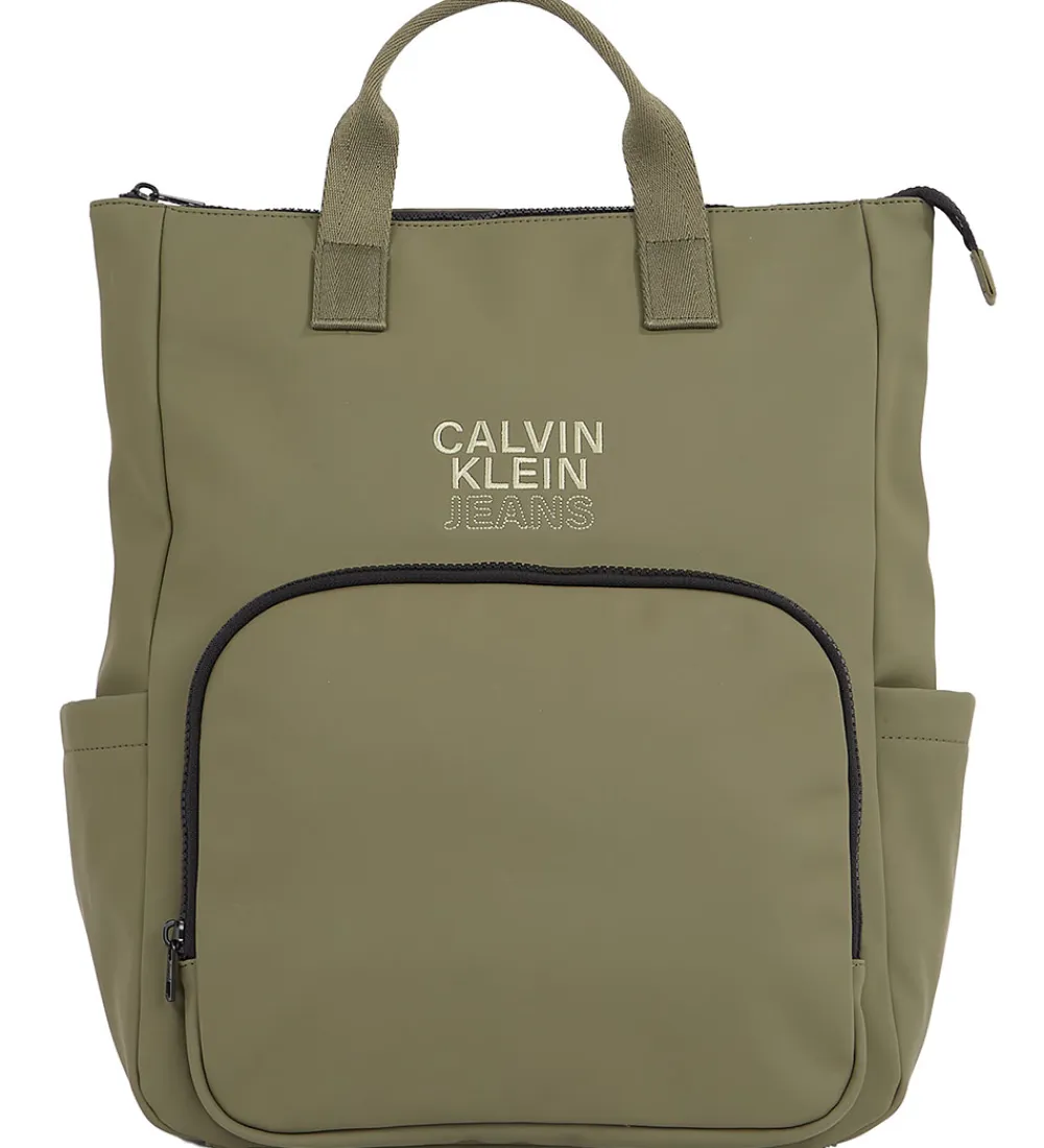 Calvin Klein Pusletid|Pusletasker*Pusletaske - Rubber Diaper BP - Dusty Olive