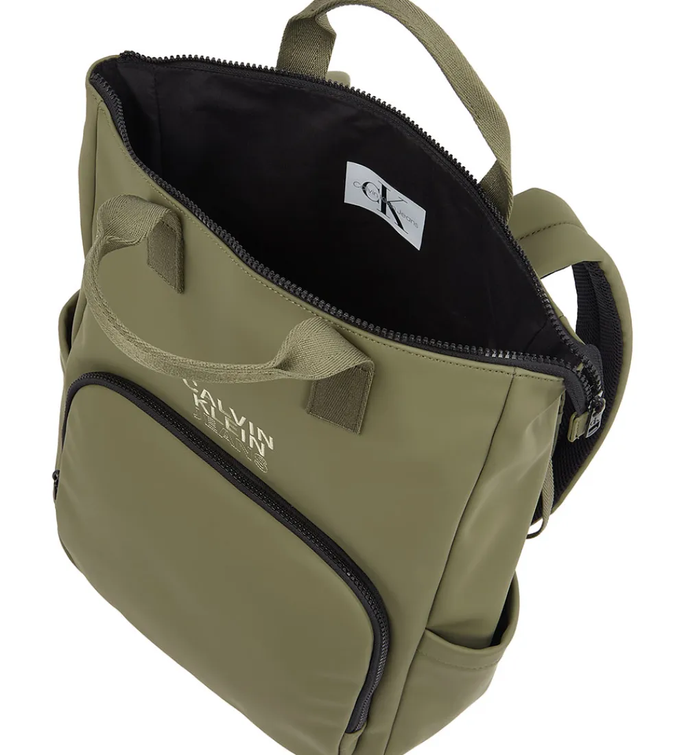 Calvin Klein Pusletid|Pusletasker*Pusletaske - Rubber Diaper BP - Dusty Olive