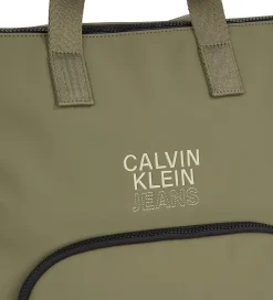 Calvin Klein Pusletid|Pusletasker*Pusletaske - Rubber Diaper BP - Dusty Olive