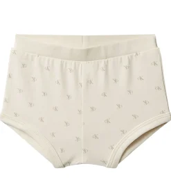 Kjoler-Calvin Klein Sæt - Kjole/Bloomers - Monologo White