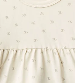 Kjoler-Calvin Klein Sæt - Kjole/Bloomers - Monologo White