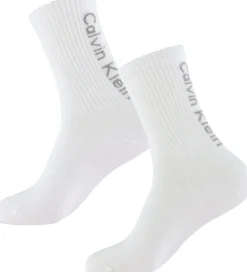 Strømper|Basis-Calvin Klein Strømper - 2-pak - Hvid