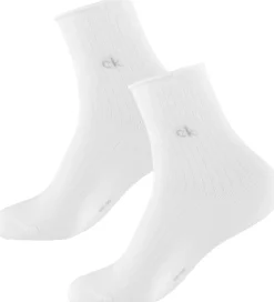 Calvin Klein Strømper|Basis*Strømper - 2-pak - Hvid