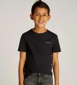 Calvin Klein T-Shirts*T-shirt - Chest Inst. Logo - CK Black