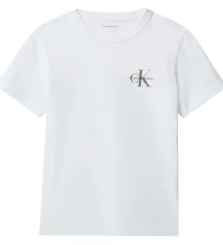 T-Shirts-Calvin Klein T-shirt - Monologo - Bright White