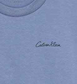 Calvin Klein T-Shirts*T-shirt - Polaroid - Satin Blue