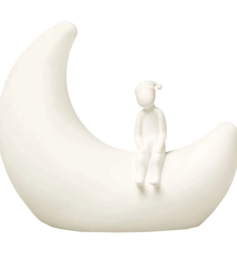 Natlamper-Cam Cam Lampe - Moon Night Light - Off White