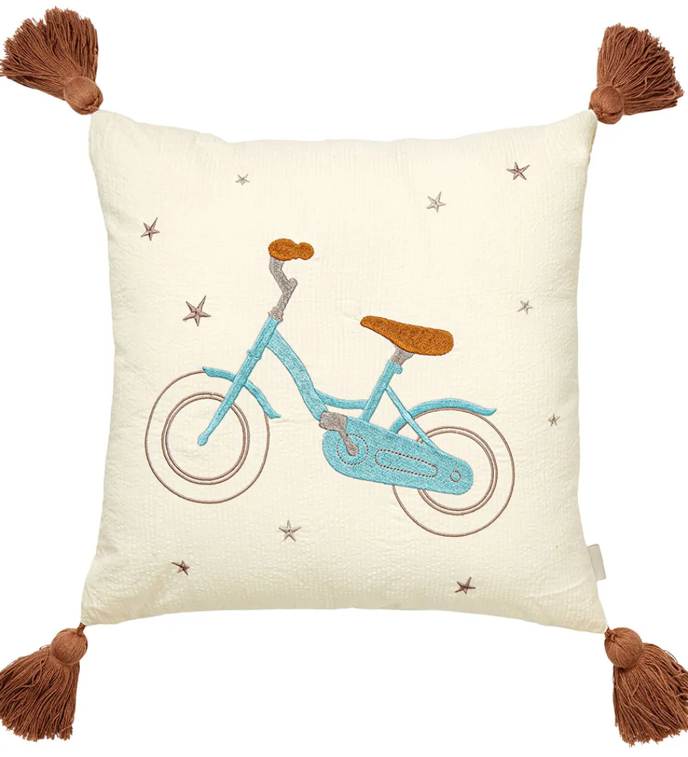 Pyntepuder-Cam Cam Pude - 35x35 cm - Bicycles