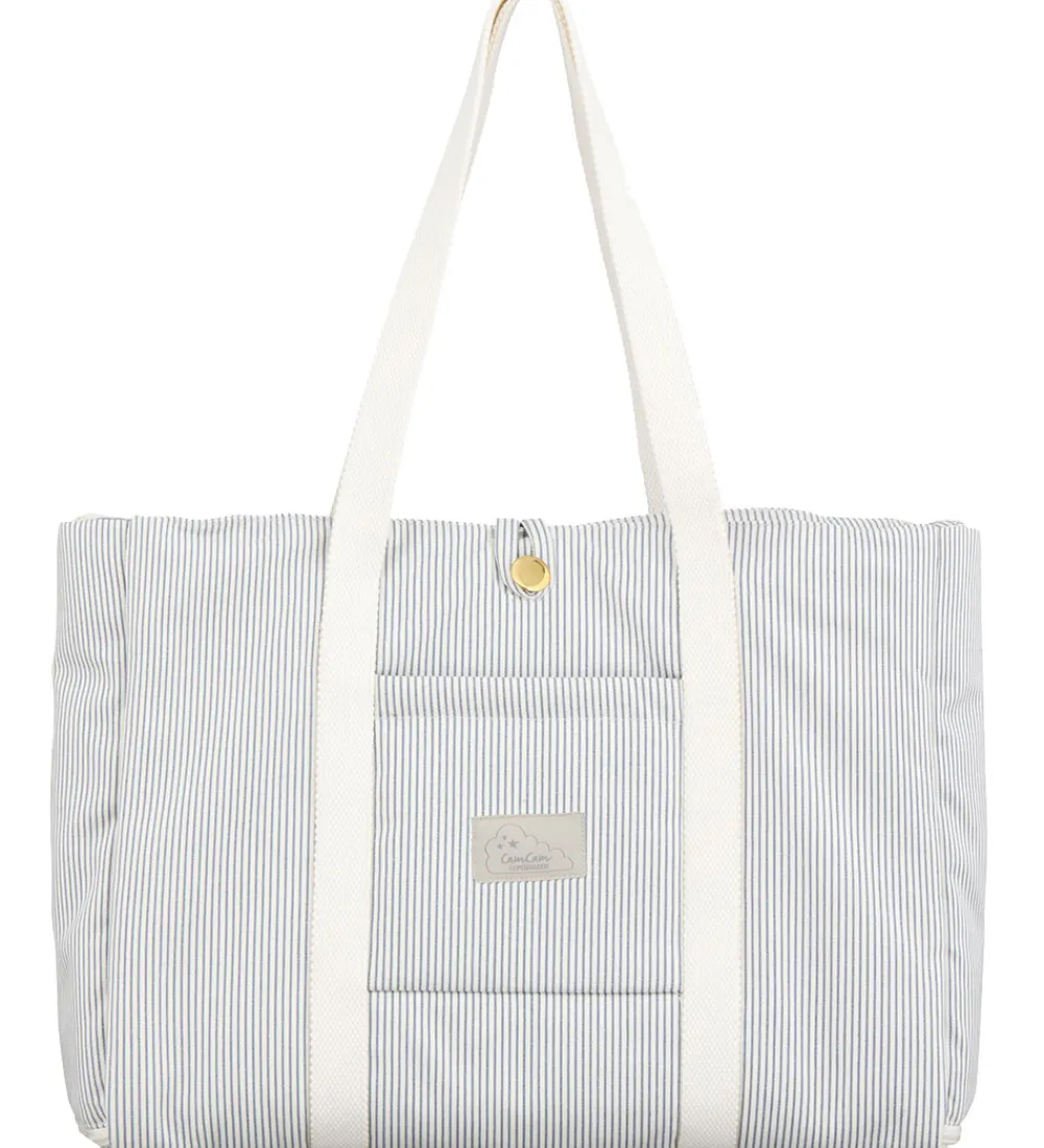 Cam Cam Pusletid|Pusletasker*Pusletaske - Fold-Out - Classic Stripes Blue