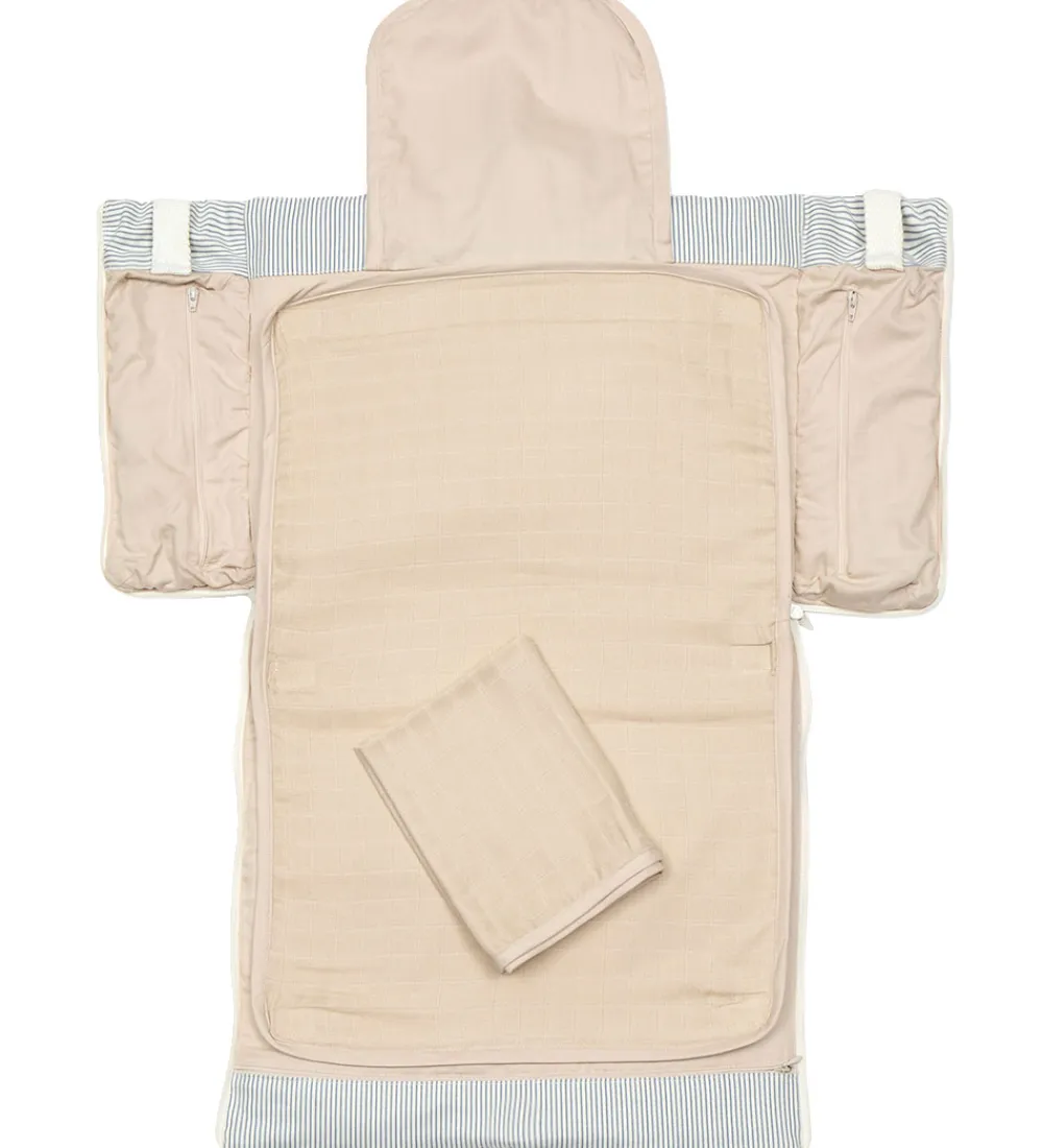 Cam Cam Pusletid|Pusletasker*Pusletaske - Fold-Out - Classic Stripes Blue