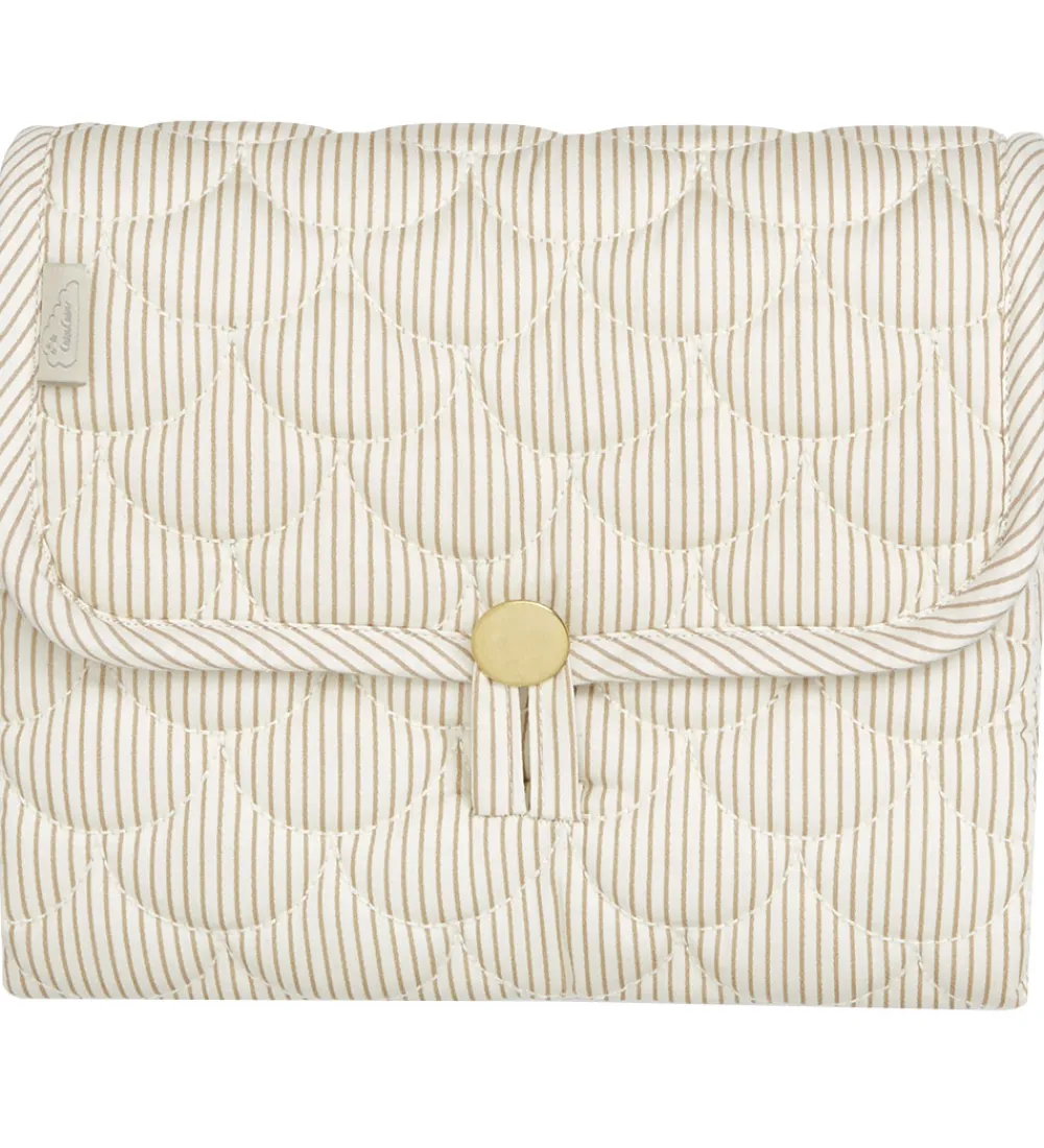 Puslepuder Og -Underlag-Cam Cam Pusleunderlag - Classic Stripes Camel