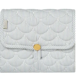 Pusleborde|Puslepuder Og -Underlag-Cam Cam Pusleunderlag - Quilted - 70x44 cm - Classic Stripes Blu