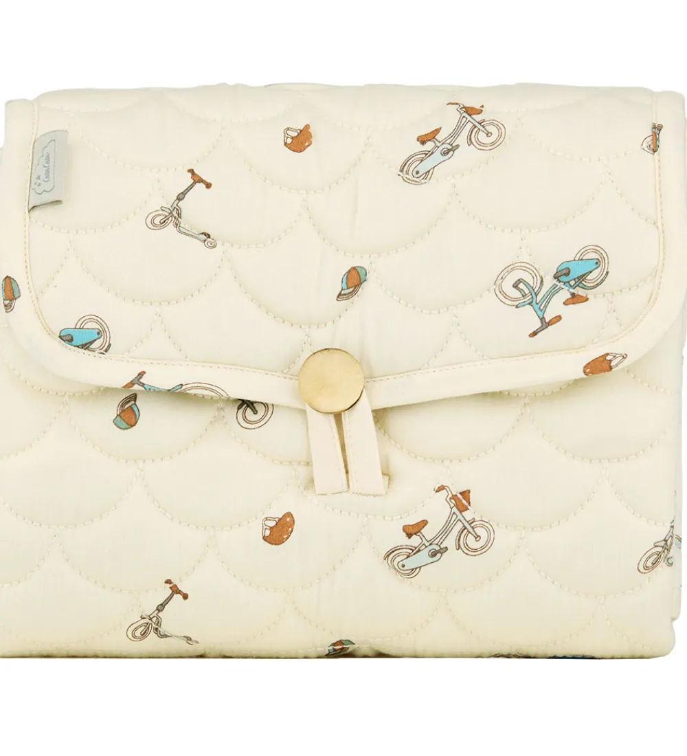 Puslepuder Og -Underlag-Cam Cam Pusleunderlag - Quilted - 70x44 cm - Bicycles