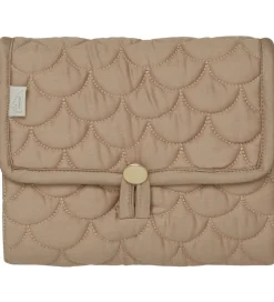 Cam Cam Puslepuder Og -Underlag*Quilted Pusleunderlag - 70x44 cm - Camel/Lierre