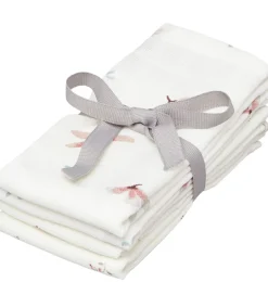Vaskeklude-Cam Cam Vaskeklude - 4-pak - Mix Poppies - Windflower Creme