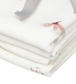 Vaskeklude-Cam Cam Vaskeklude - 4-pak - Mix Poppies - Windflower Creme