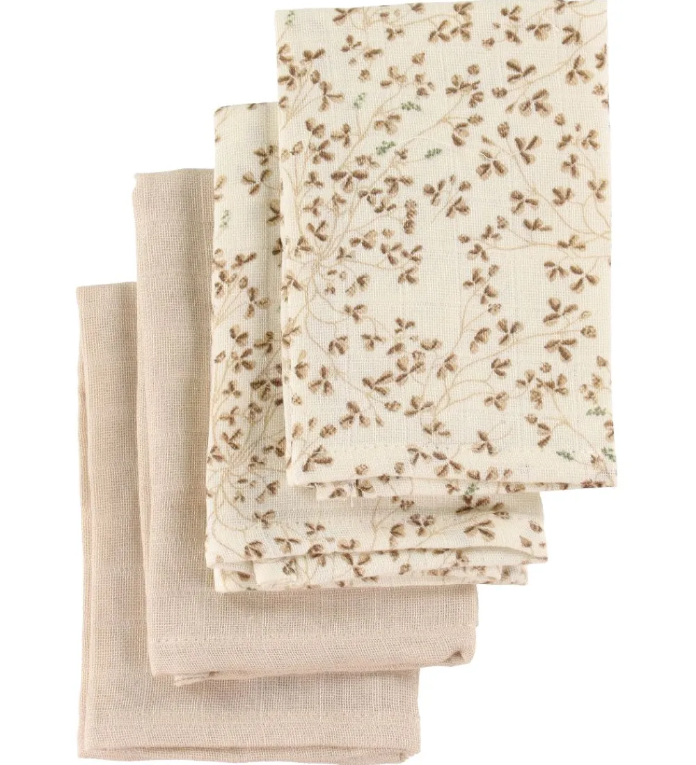 Cam Cam Vaskeklude*Vaskeklude - 30x30 - 4-pak - Lierre/Almond