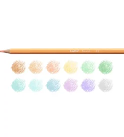 Carioca Skriveredskaber*Farveblyanter - 12 stk - Pastel