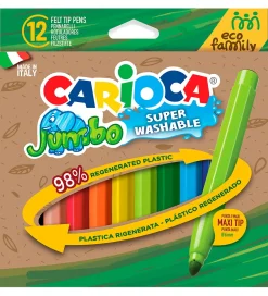 Tuscher Og Farver|Kreativ Leg-Carioca Tuscher - 12 stk. - Maxi