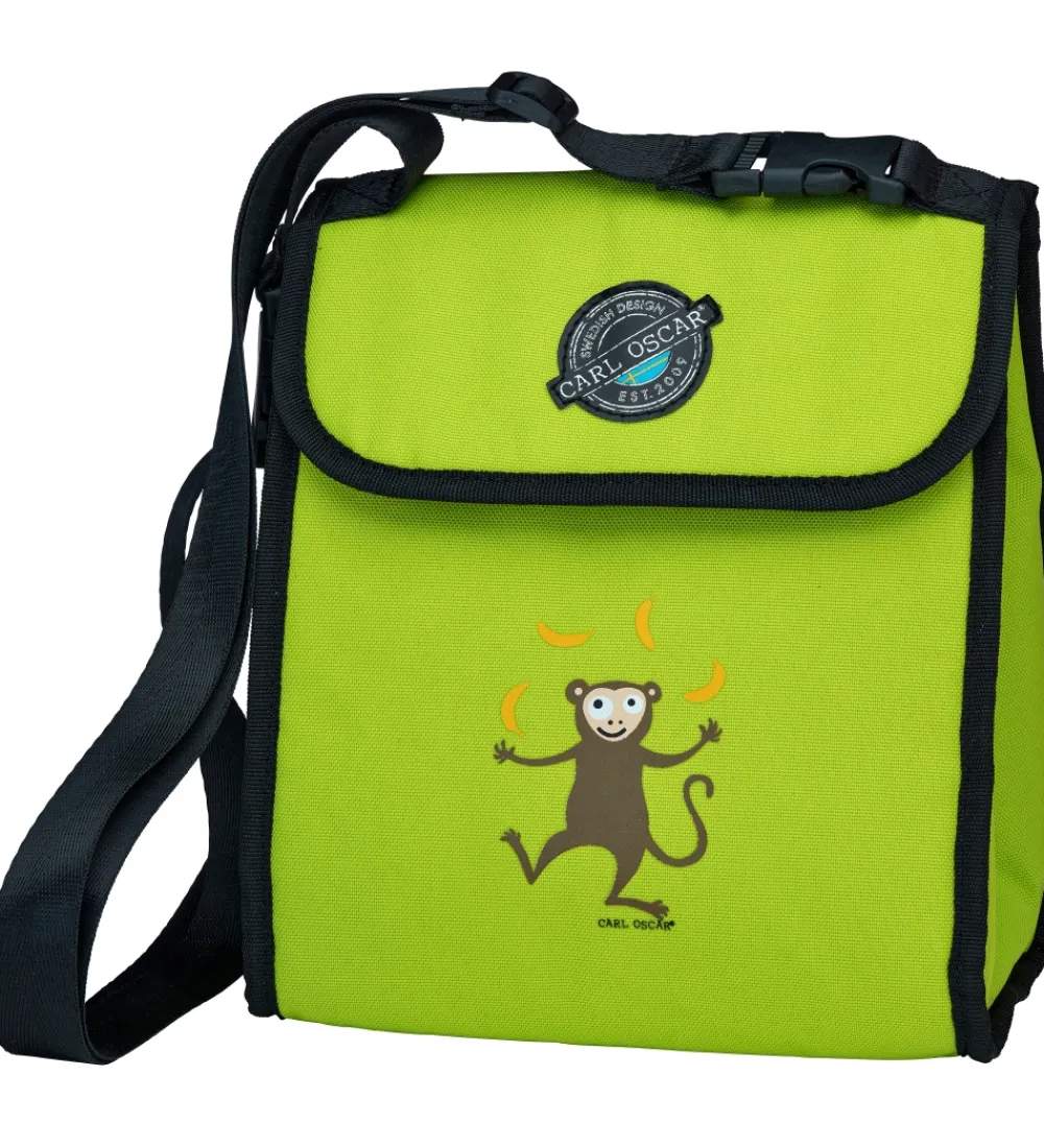 Carl Oscar Køletasker*Køletaske - 5 L - Lime Monkey