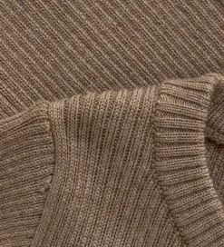 CeLaVi Striktrøjer*Cardigan - Uld - Cocoa Creme