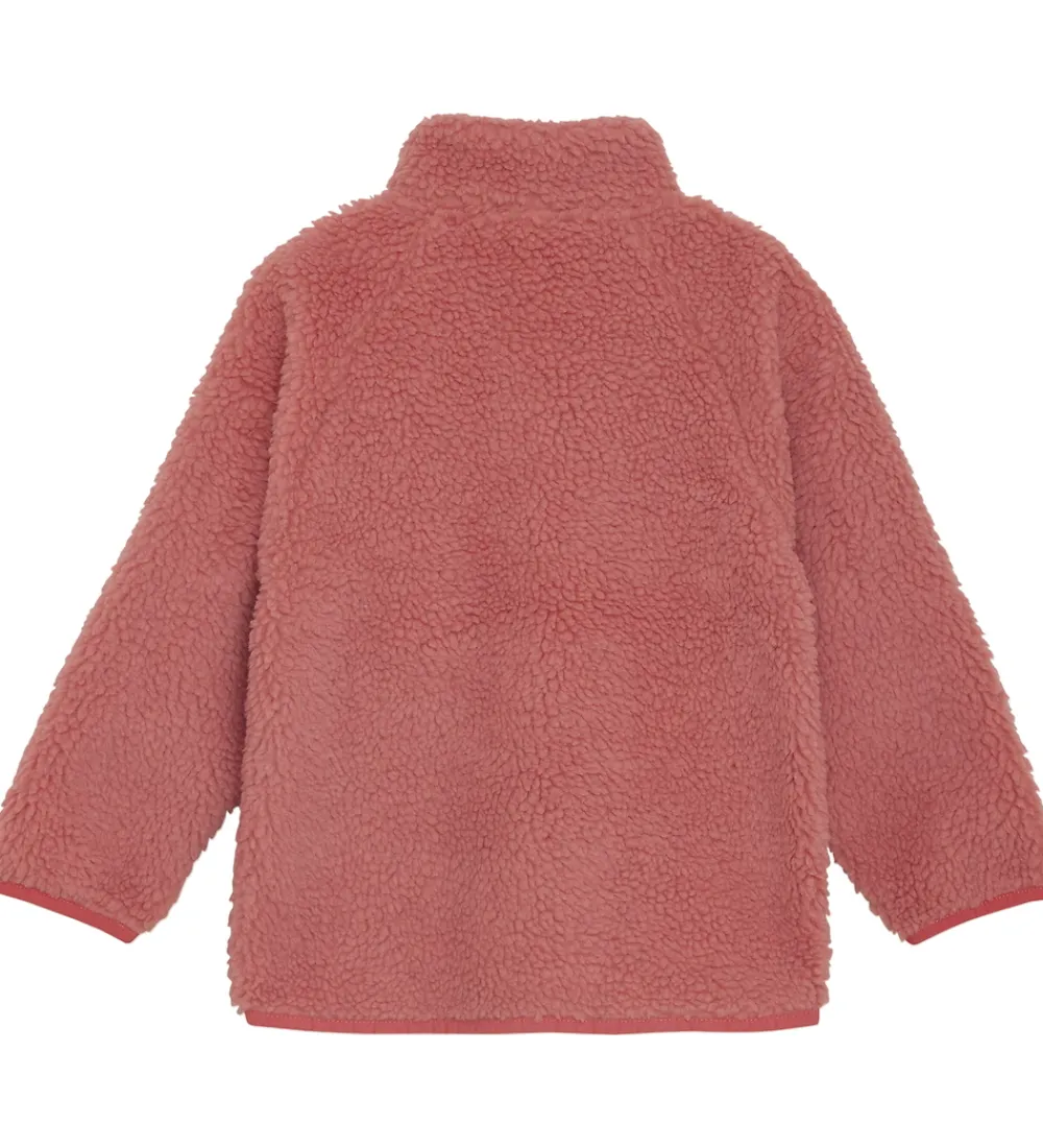 CeLaVi Fleece*Fleecejakke - Teddy - Brick Dust